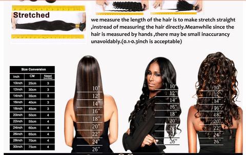 HOW CAN I MEASURE THE LENGTH OF MY BUNDLES?